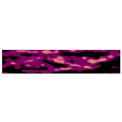 Velvet  Waves Abstract Series No1 Small Flano Scarf by DimitriosArt