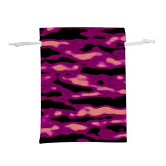 Velvet  Waves Abstract Series No1 Lightweight Drawstring Pouch (l) by DimitriosArt