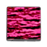 Rose  Waves Abstract Series No2 Memory Card Reader (Square 5 Slot) Front