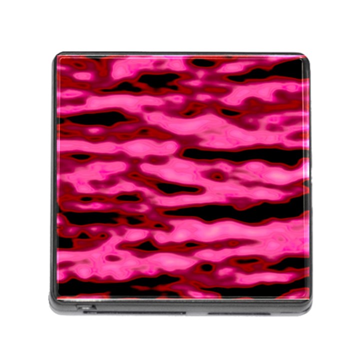 Rose  Waves Abstract Series No2 Memory Card Reader (Square 5 Slot)