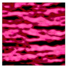 Rose  Waves Abstract Series No2 Large Satin Scarf (square) by DimitriosArt