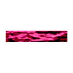 Rose  Waves Abstract Series No2 Flano Scarf (mini) by DimitriosArt