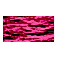 Rose  Waves Abstract Series No2 Satin Shawl by DimitriosArt