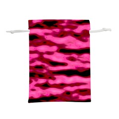 Rose  Waves Abstract Series No2 Lightweight Drawstring Pouch (l) by DimitriosArt