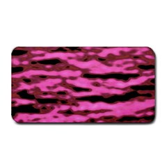 Pink  Waves Abstract Series No1 Medium Bar Mats by DimitriosArt