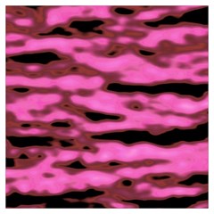 Pink  Waves Abstract Series No1 Lightweight Scarf  by DimitriosArt