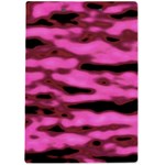 Pink  Waves Abstract Series No1 A4 Clipboard Back