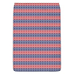 Red Blue White Troll Knots Pattern Removable Flap Cover (l) by CVFabricShop