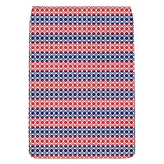 Red Blue White Troll Knots Pattern Removable Flap Cover (s)