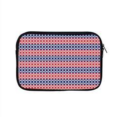 Red Blue White Troll Knots Pattern Apple Macbook Pro 15  Zipper Case by CVFabricShop