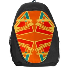 Abstract Pattern Geometric Backgrounds   Backpack Bag by Eskimos