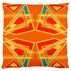 Abstract Pattern Geometric Backgrounds   Standard Flano Cushion Case (one Side) by Eskimos