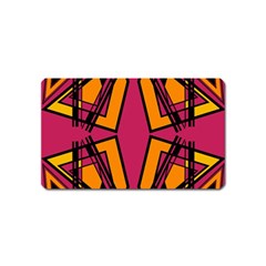 Abstract Geometric Design    Magnet (name Card) by Eskimos