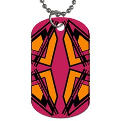 Abstract Geometric Design    Dog Tag (one Side) by Eskimos