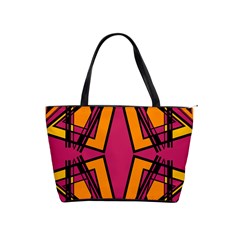 Abstract Geometric Design    Classic Shoulder Handbag by Eskimos