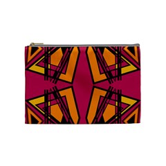 Abstract Geometric Design    Cosmetic Bag (medium)