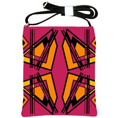 Abstract Geometric Design    Shoulder Sling Bag by Eskimos