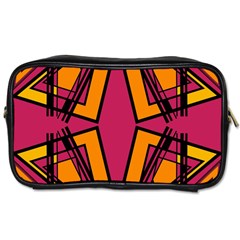 Abstract Geometric Design    Toiletries Bag (one Side) by Eskimos