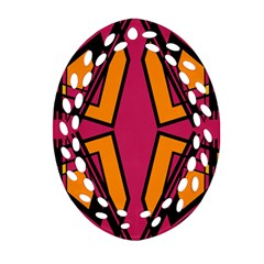 Abstract Geometric Design    Ornament (oval Filigree)