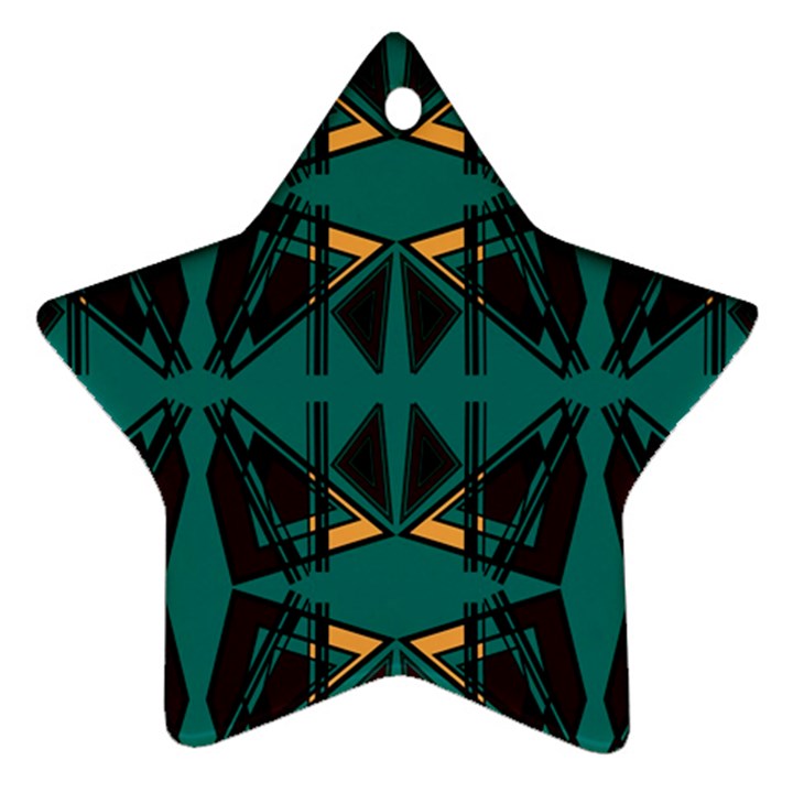 Abstract geometric design    Ornament (Star)