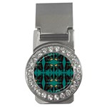 Abstract geometric design    Money Clips (CZ)  Front