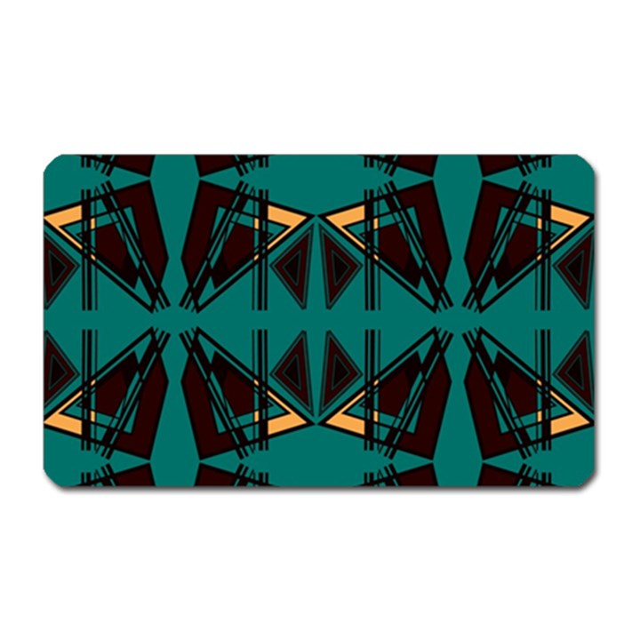 Abstract geometric design    Magnet (Rectangular)