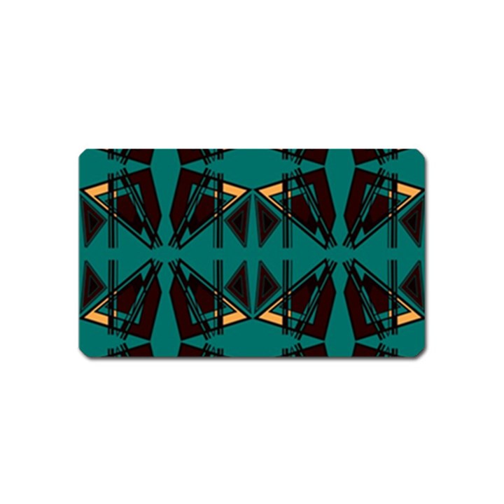 Abstract geometric design    Magnet (Name Card)