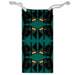 Abstract geometric design    Jewelry Bag Front