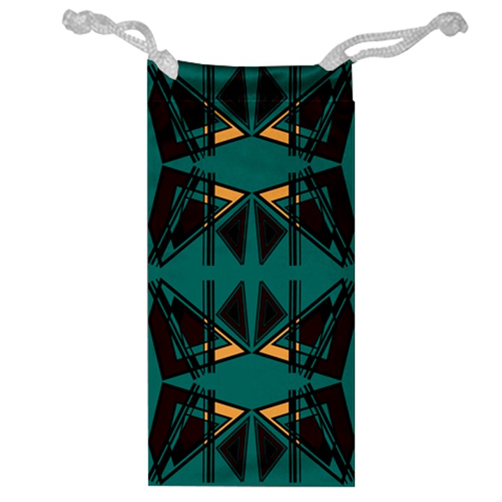 Abstract geometric design    Jewelry Bag