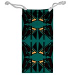 Abstract geometric design    Jewelry Bag Back