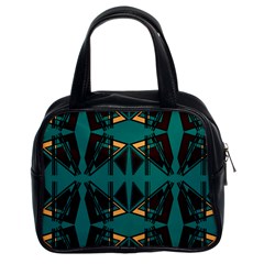 Abstract geometric design    Classic Handbag (Two Sides)