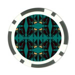 Abstract geometric design    Poker Chip Card Guard (10 pack) Front