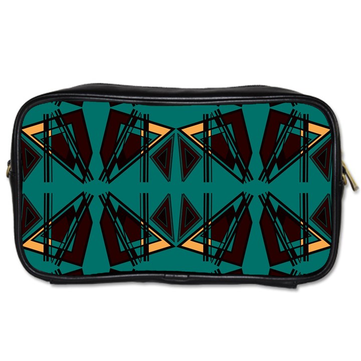 Abstract geometric design    Toiletries Bag (Two Sides)