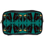 Abstract geometric design    Toiletries Bag (Two Sides) Back