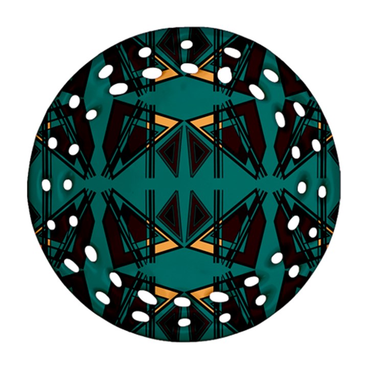 Abstract geometric design    Ornament (Round Filigree)