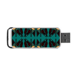 Abstract geometric design    Portable USB Flash (One Side)