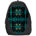 Abstract geometric design    Backpack Bag Front