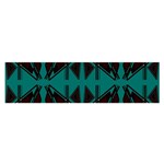 Abstract geometric design    Satin Scarf (Oblong) Front