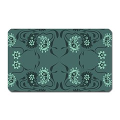 Floral Pattern Paisley Style Paisley Print   Magnet (rectangular) by Eskimos