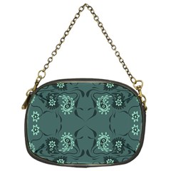 Floral Pattern Paisley Style Paisley Print   Chain Purse (one Side) by Eskimos