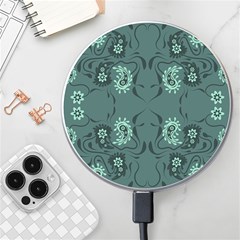 Floral Pattern Paisley Style Paisley Print   Wireless Charger