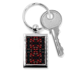 Floral Pattern Paisley Style Paisley Print   Key Chain (rectangle) by Eskimos