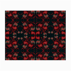 Floral Pattern Paisley Style Paisley Print   Small Glasses Cloth (2 Sides) by Eskimos