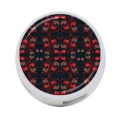 Floral Pattern Paisley Style Paisley Print   4-port Usb Hub (two Sides) by Eskimos