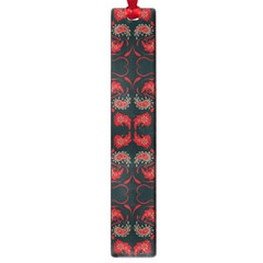 Floral Pattern Paisley Style Paisley Print   Large Book Marks by Eskimos