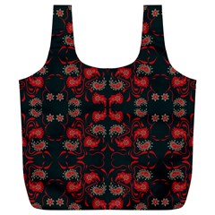 Floral Pattern Paisley Style Paisley Print   Full Print Recycle Bag (xl) by Eskimos