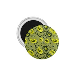 Floral Pattern Paisley Style Paisley Print   1 75  Magnets by Eskimos