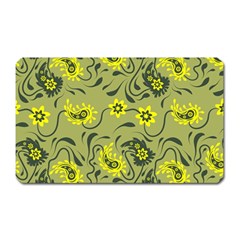 Floral Pattern Paisley Style Paisley Print   Magnet (rectangular) by Eskimos