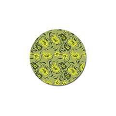 Floral Pattern Paisley Style Paisley Print   Golf Ball Marker by Eskimos