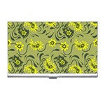 Floral pattern paisley style Paisley print.  Business Card Holder Front